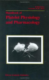 book Handbook of Platelet Physiology and Pharmacology