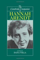 book The Cambridge Companion to Hannah Arendt