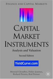 book Capital Market Instruments: Analysis and Valuation