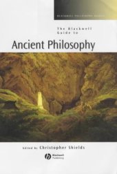 book The Blackwell Guide to Ancient Philosophy