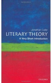 book Literary Theory: A Very Short Introduction