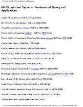book 08.Circuits and Systems - Fundamental Theory and Applications