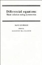 book Differential Equations: Their Solution Using Symmetries