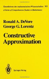 book Constructive approximation