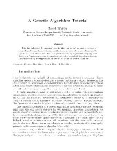 book A Genetic Algorithm Tutorial [jnl article]