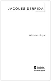 book Jacques Derrida 