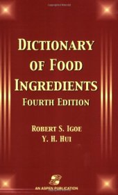 book Dictionary of Food Ingredients