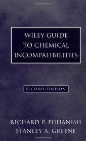 book Wiley Guide to Chemical Incompatibilities