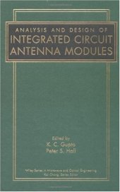 book Analysis and design of integrated circuit antenna modules