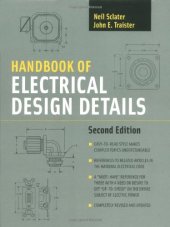 book TRAISTER. HANDBOOK OF ELECTRICAL DESIGN DETAILS