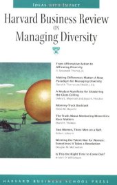 book Harvard Business Review on Managing Diversity