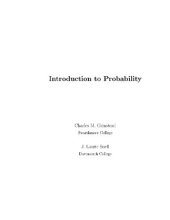 book Introduction to Probability