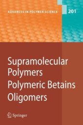 book Supramolecular Polymers Polymeric Betains Oligomers