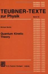 book Quantum Kinetic Theory