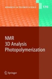 book NMR • 3D Analysis • Photopolymerization