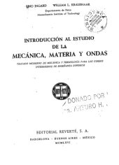 book Introduccion al estudio de la Mecanica, Materia y Ondas