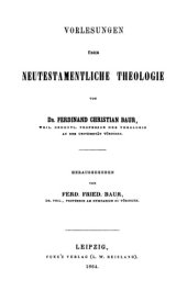 book Vorlesungen über neutestamentliche Theologie