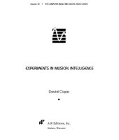 book Experiments in Musical Intelligence