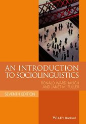 book An Introduction to Sociolinguistics