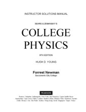 book Instructor's Solution Manuals to College Physics