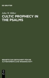 book Cultic Prophecy in the Psalms