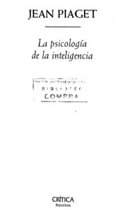 book La Psicologia de la Inteligencia