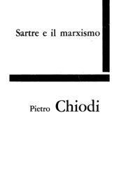 book Sartre e il marxismo