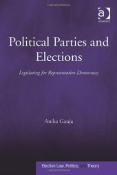 book Political Parties and Elections: Legislating for Representative Democracy