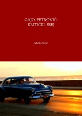 book Gajo Petrović: kritički esej