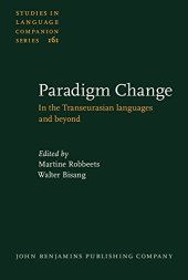 book Paradigm Change: In the Transeurasian languages and beyond