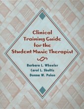 book Clinical Training Guide for the Student Music Therapist