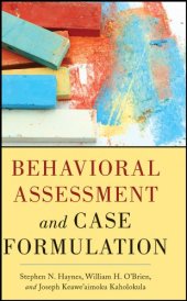 book Behavioral Assessment and Case Formulation