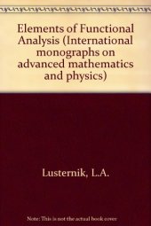 book Elements of Functional Analysis