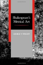 book Shakespeare's Metrical Art