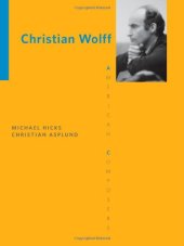 book Christian Wolff