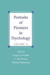 book Portraits of Pioneers in Psychology