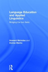 book Language Education and Applied Linguistics: Bridging the two fields