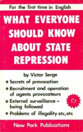 book What Everyone Should Know About State Repression