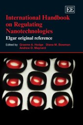 book International Handbook on Regulating Nanotechnologies