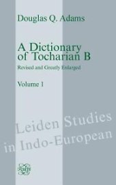 book A Dictionary of Tocharian B