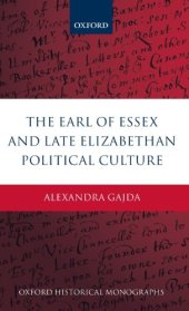 book The Earl of Essex and Late Elizabethan Political Culture