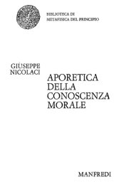 book Aporetica della conoscenza morale