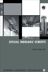 book Special Inorganic Cements