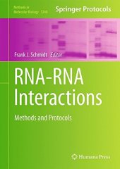 book RNA-RNA Interactions: Methods and Protocols