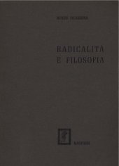 book Radicalità e filosofia