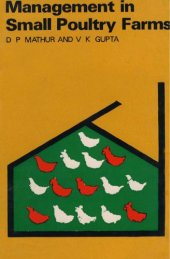 book Management in small poultry farms : a study in Maharashtra and Gujarat regions