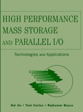 book High Performance Parallel I/O