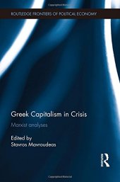 book Greek Capitalism in Crisis: Marxist Analyses