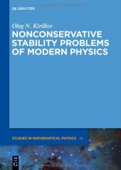 book Nonconservative Stability Problems of Modern Physics