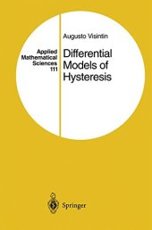 book Differential models of hysteresis